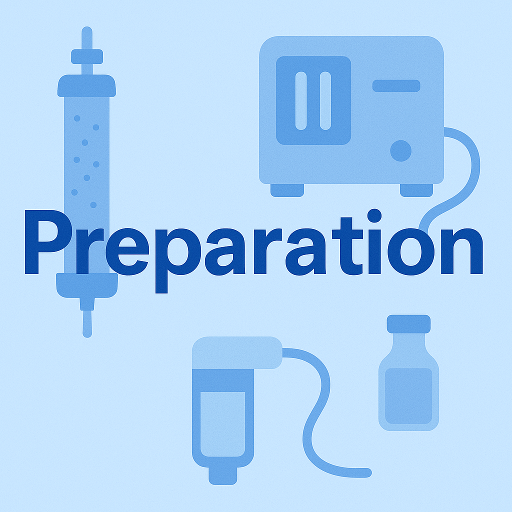 preparation, icon