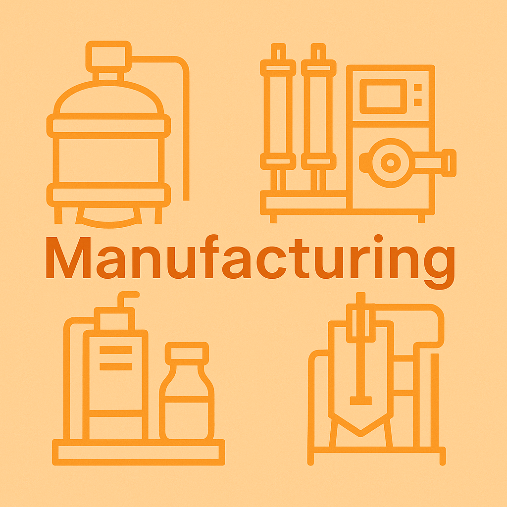 manufacturing, icon